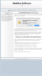 Mobile Screenshot of haddonsoftware.com
